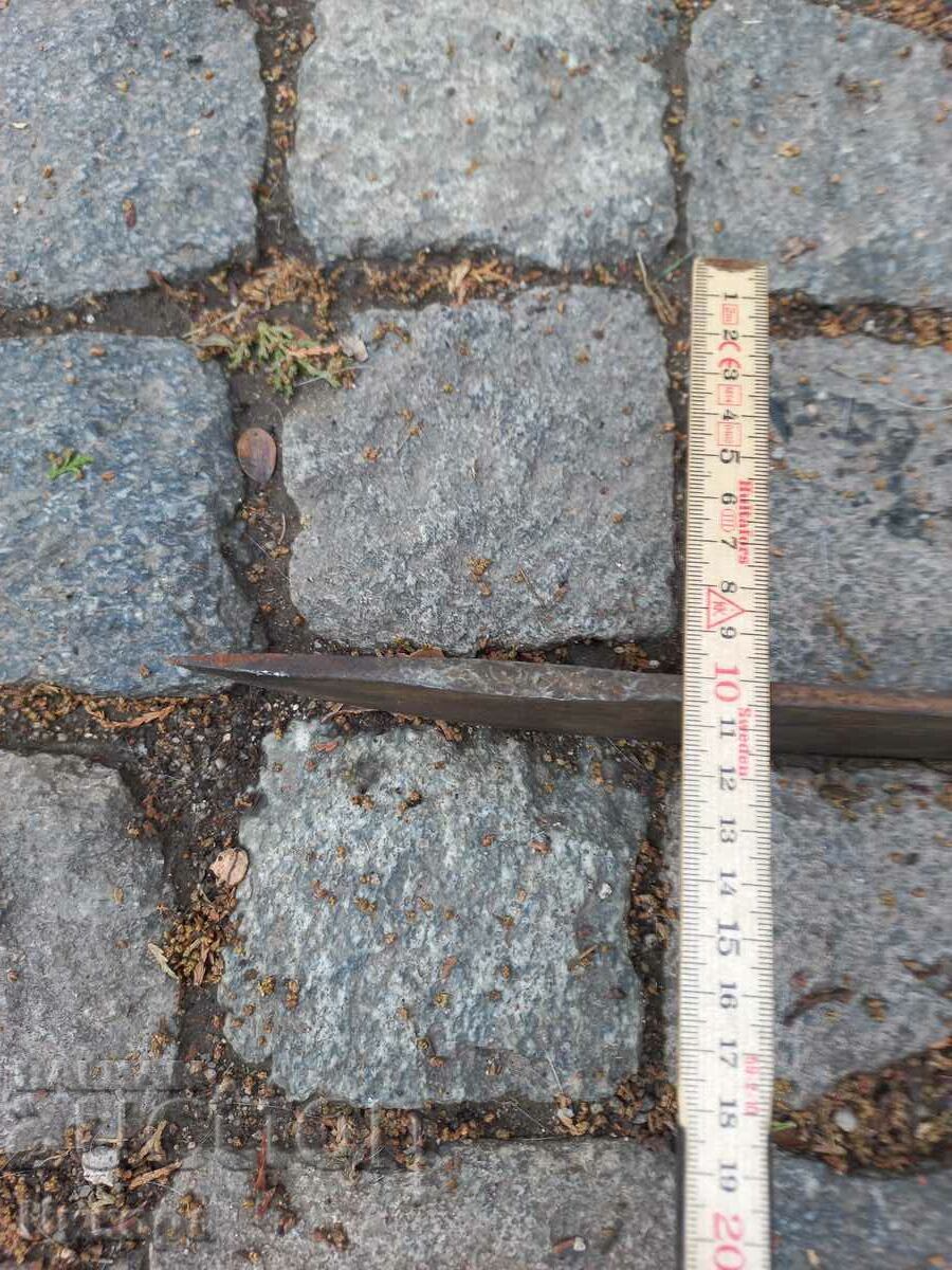 HUGE OLD KARACULAK SHEPHERD KNIFE - 7