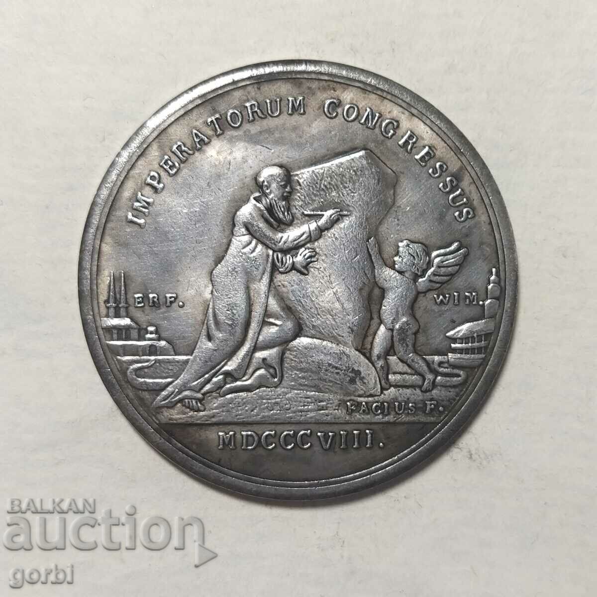 Реплика- плакет, медал, монета Наполеон