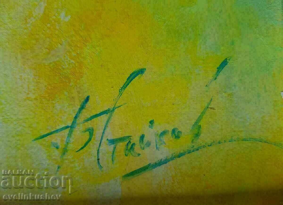 Delivery of Oil painting with certificate, Boris Staykov Delivery of Oil painting with certificate, Boris Staykov