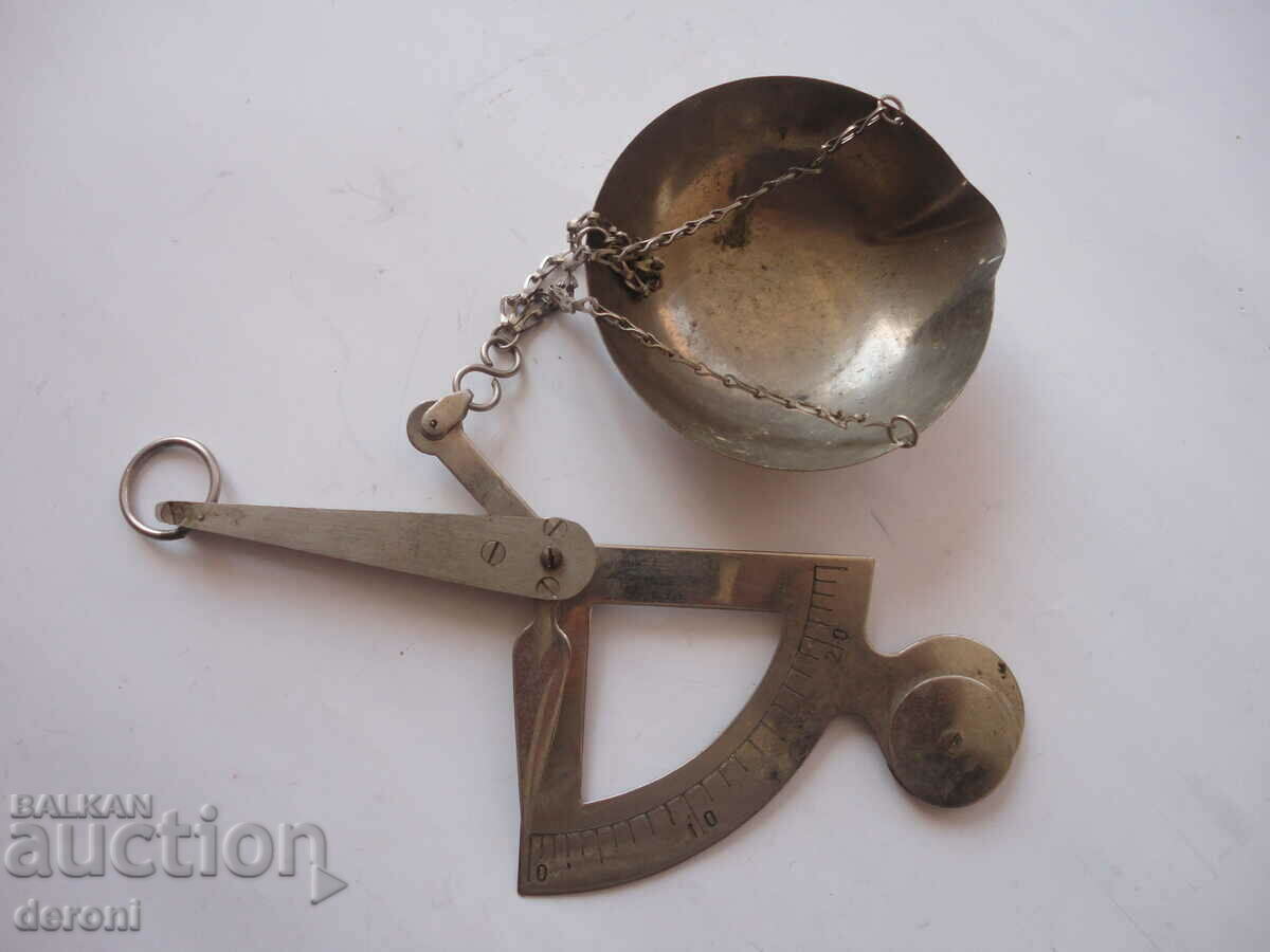 Antique Goldsmiths Jewelry Scale Scale Scale - 6 Antique Goldsmiths Jewelry Scale Scale Scale - 6