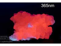 Друза розов манганокалцит от България флуоресцентен 115g