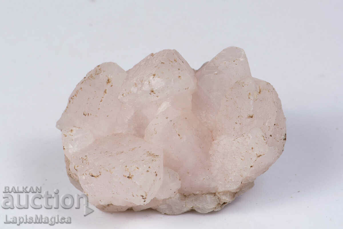 Druse από ροζ μαγγανοασβεστίτη Βουλγαρίας φθορίζον 247g με τιμή 17.00 BGN | € 8.69 Druse από ροζ μαγγανοασβεστίτη Βουλγαρίας φθορίζον 247g με τιμή 17.00 BGN | € 8.69