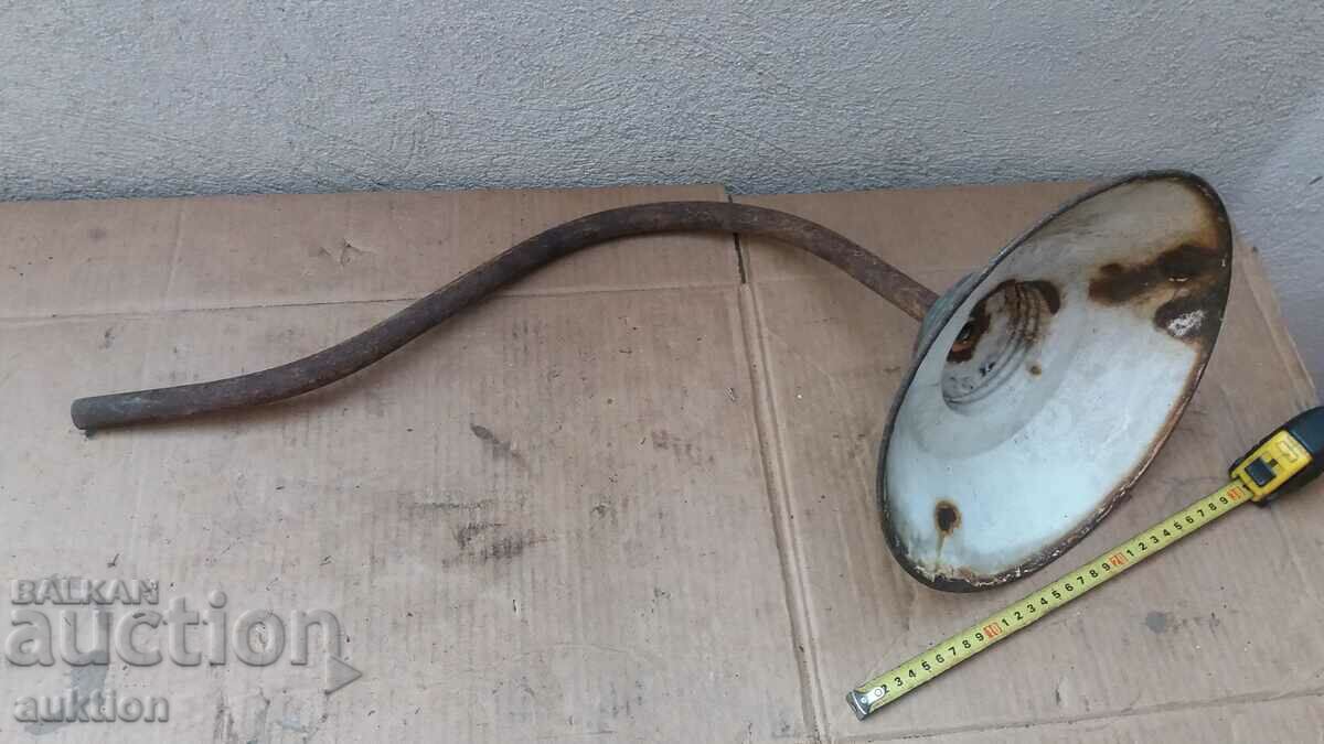 ENAMEL SOC. STREET LAMP EARLY SOC. - 7 ENAMEL SOC. STREET LAMP EARLY SOC. - 7