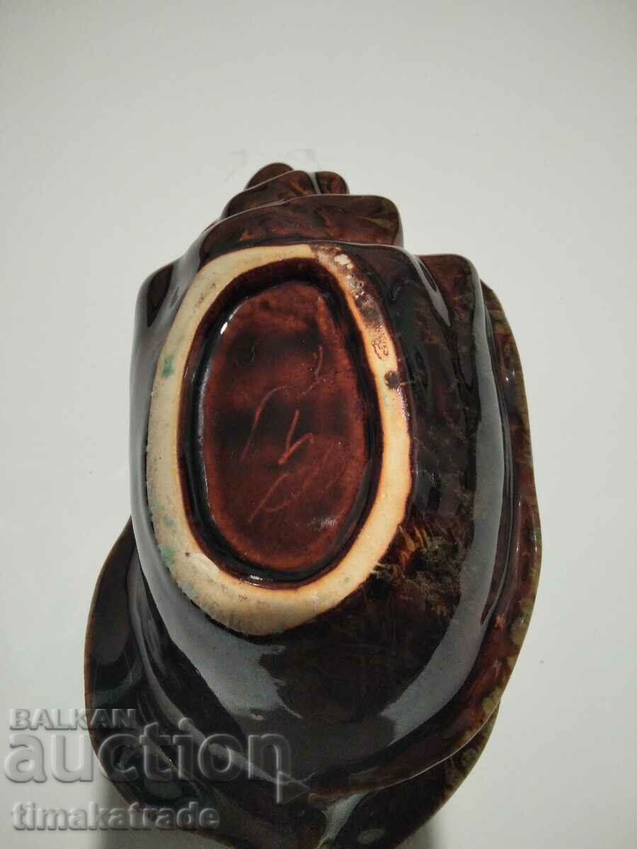 Beautiful signed art ceramic vessel with price 49.99 BGN | € 25.56 Beautiful signed art ceramic vessel with price 49.99 BGN | € 25.56