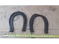 LOT OF TWO WROUGHT HORSESHOES