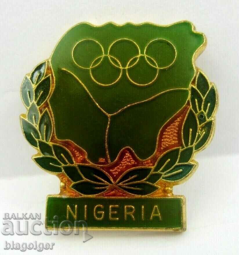 NIGERIA NOC-Olympic Badge-Olympics Mexico 1968 with price 19.00 BGN | € 9.71 NIGERIA NOC-Olympic Badge-Olympics Mexico 1968 with price 19.00 BGN | € 9.71