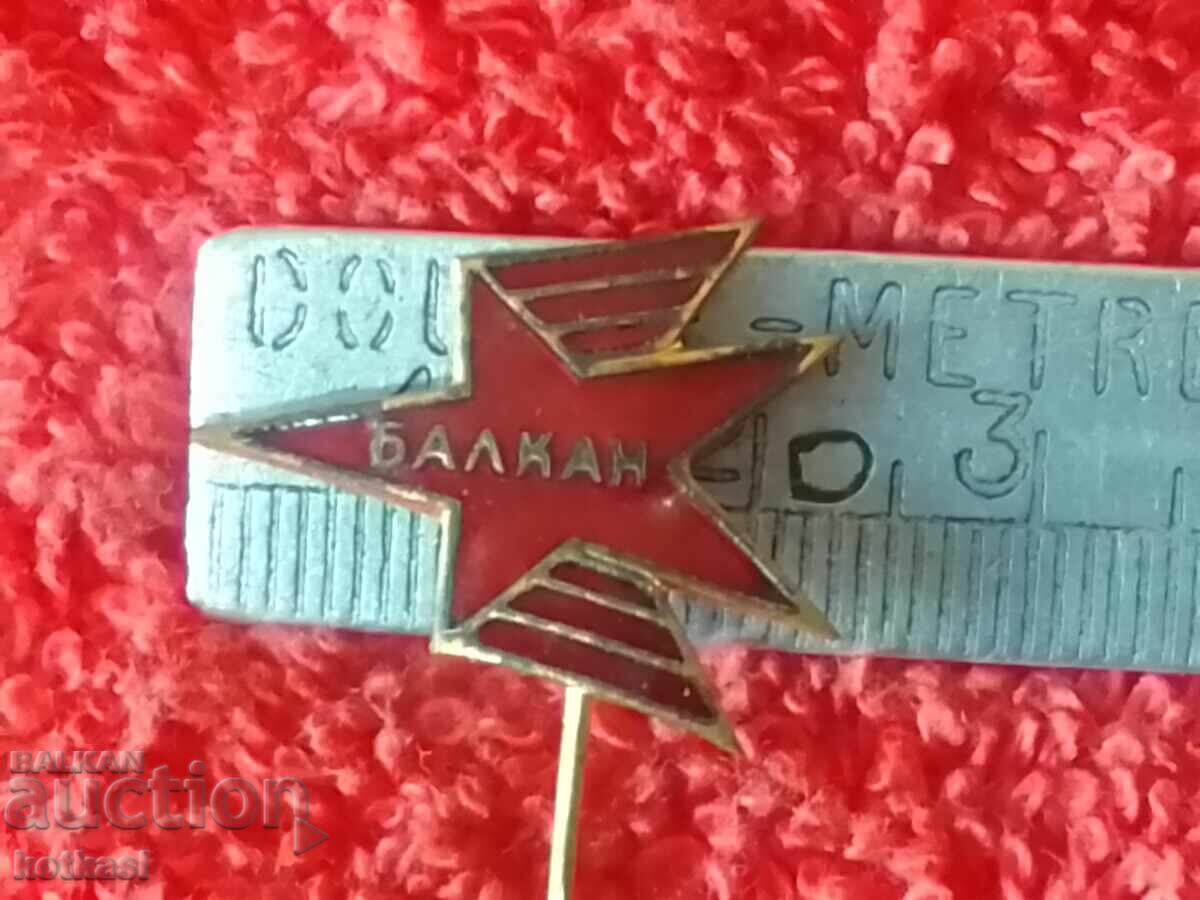 Old badge bronze pin enamel aviation BALKAN Old badge bronze pin enamel aviation BALKAN