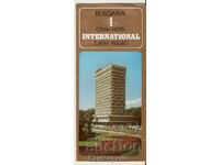 Диплянка рекламна Варна Златни пясъци Хотел "Интернационал"