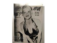 Card/photo actress Jane Mansfield