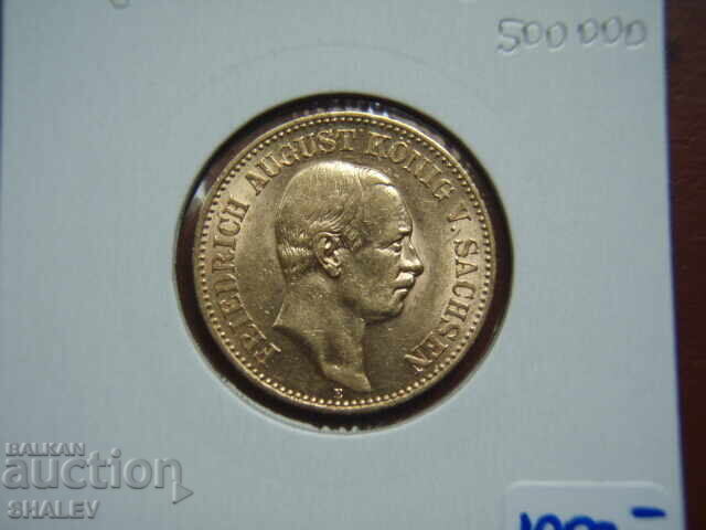20 Μάρκα 1905 Σαξονία (Γερμανία) - AU (χρυσός) - 5