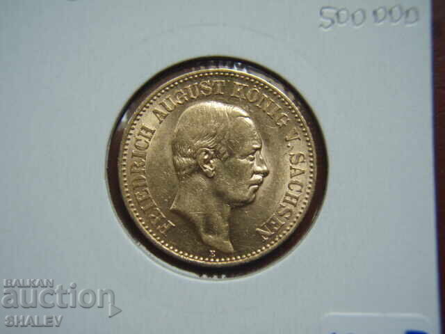 20 Μάρκα 1905 Σαξονία (Γερμανία) - AU (χρυσός) - 6