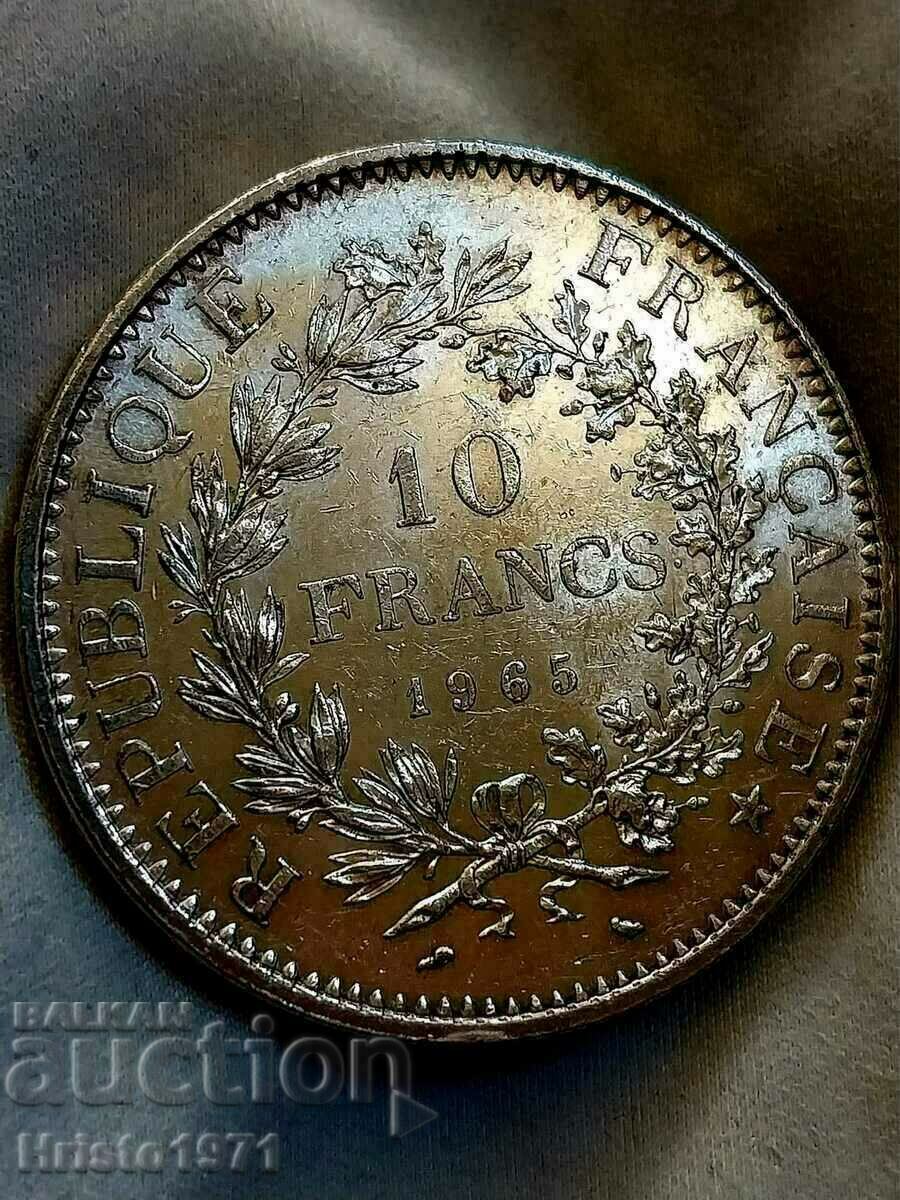 10 francs 1965