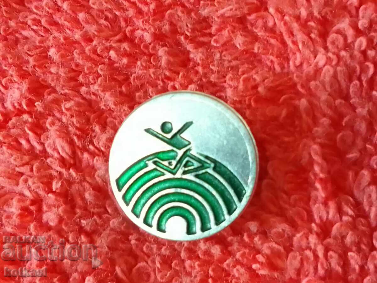 Auction Old Metal Social Sport Badge Auction Old Metal Social Sport Badge