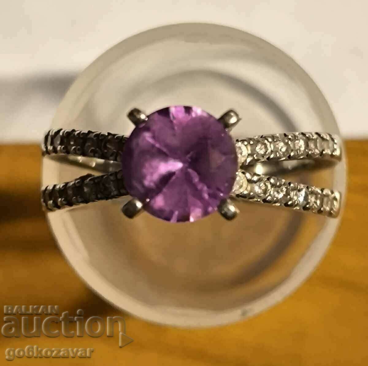 Сребърен пръстен Достойнство нов ! Сребро 0,925s Сребърен пръстен Достойнство нов ! Сребро 0,925s