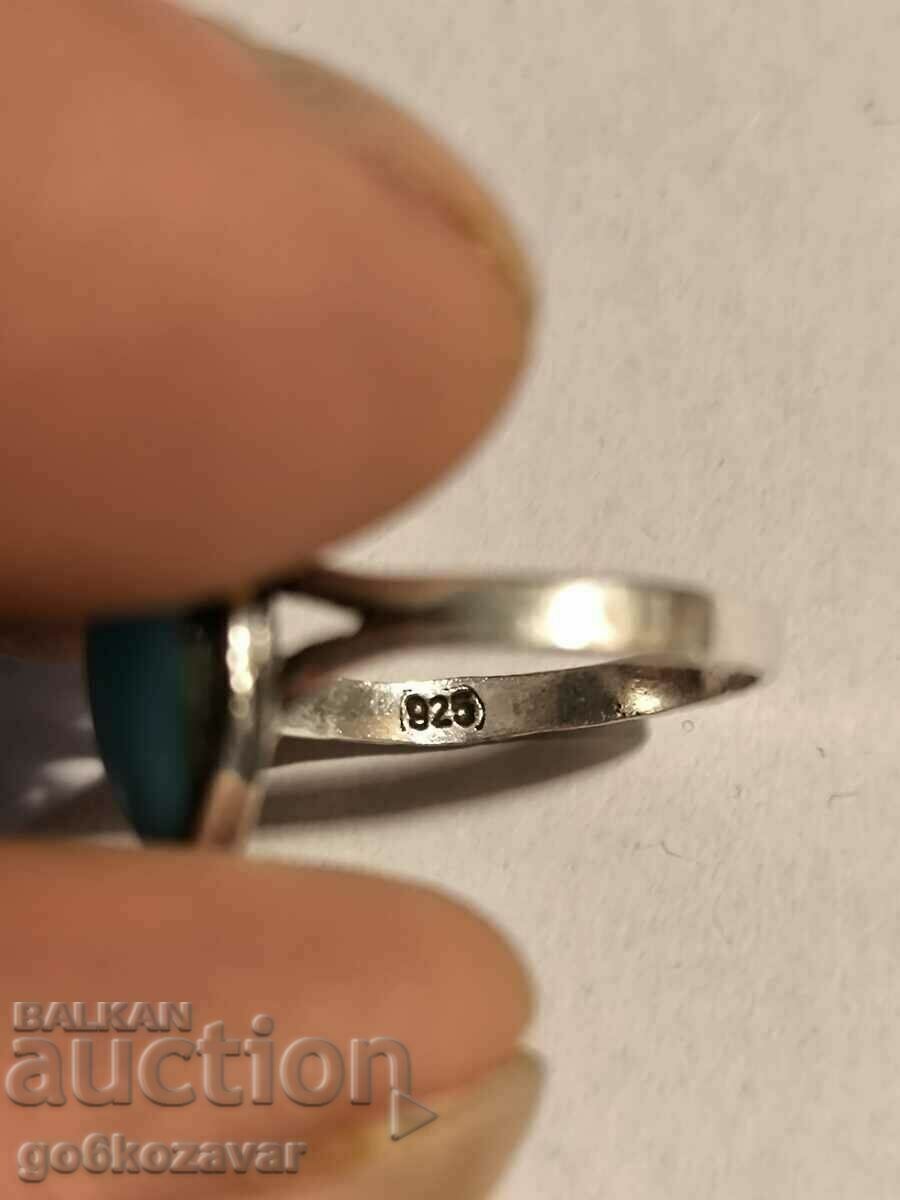 Silver ring natural stone 0.925 - 5 Silver ring natural stone 0.925 - 5