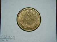 20 franci 1840 A Franța - XF/AU (aur)