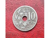 Белгия-10 цента 1905.