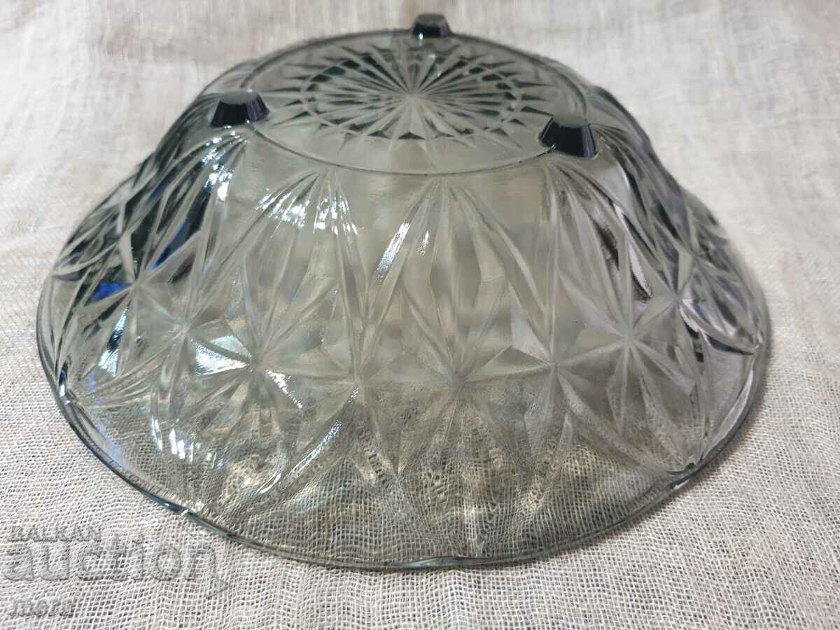 Retro colored glass fruit bowl - 6 Retro colored glass fruit bowl - 6