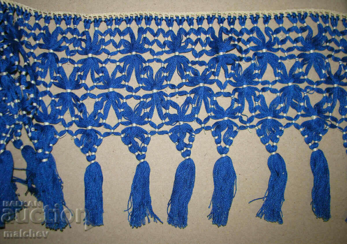 Borduri vechi tricotate manual ciucuri din dantela 23/200 cm, noi