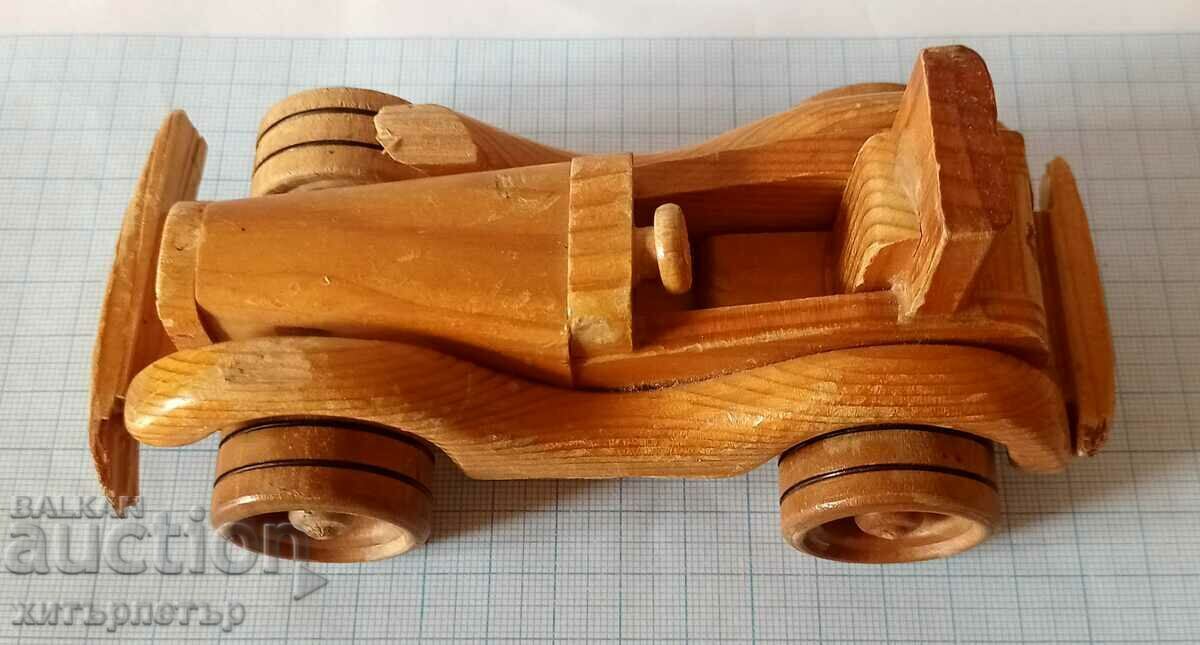 Παράδοση Μοντέλο τρόλεϊ ξύλινο μεγάλο Παράδοση Μοντέλο τρόλεϊ ξύλινο μεγάλο