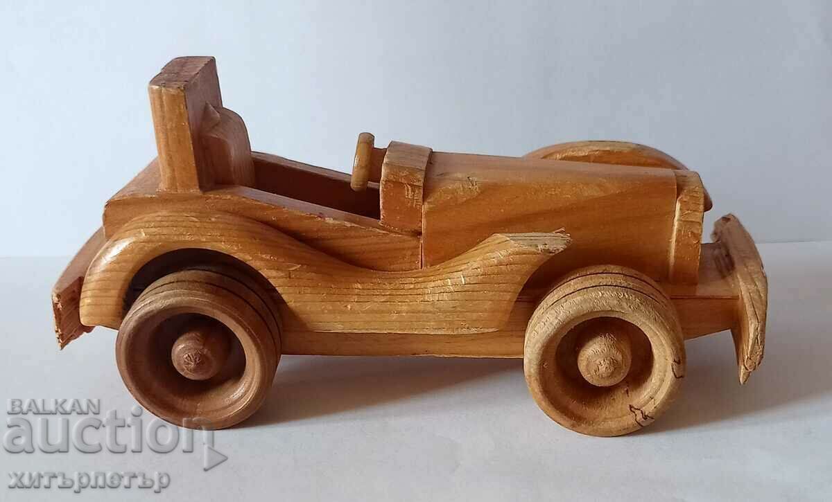 Μοντέλο τρόλεϊ ξύλινο μεγάλο Μοντέλο τρόλεϊ ξύλινο μεγάλο