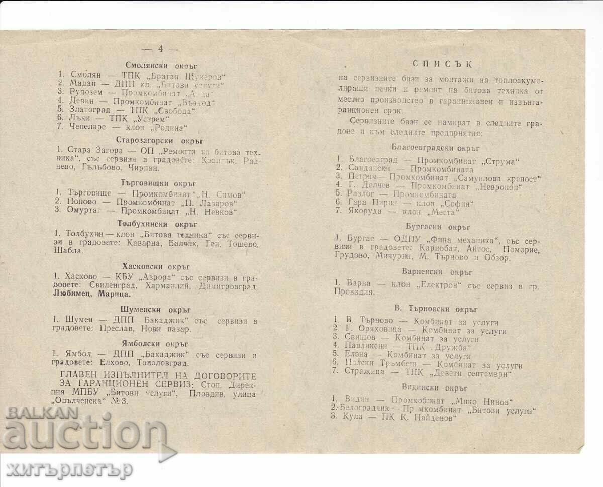 Auction Brochure instruction invoice Cotlon 1980 Auction Brochure instruction invoice Cotlon 1980