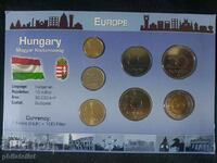 Hungary 1996-2006 - complete set of 7 coins