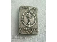 Puerto Rico 1979 Badge, Capital San Juan