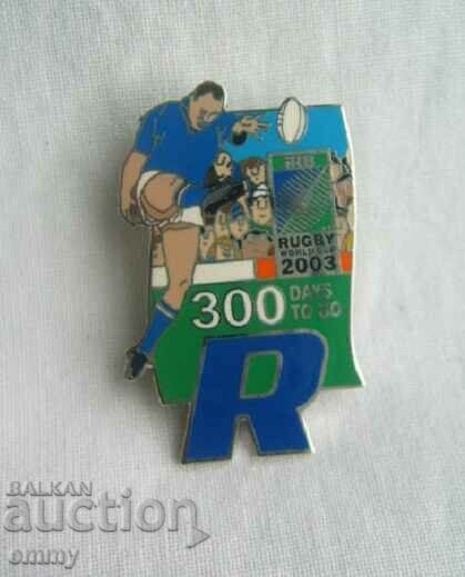 Rugby World Cup 2003 Australia badge with price 15.00 BGN | € 7.67 Rugby World Cup 2003 Australia badge with price 15.00 BGN | € 7.67