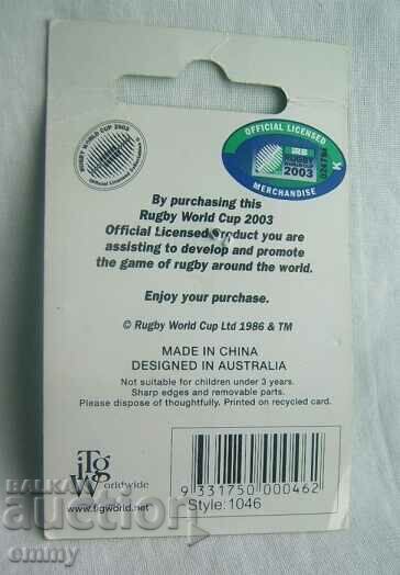 Rugby World Cup 2003 Australia badge - 5 Rugby World Cup 2003 Australia badge - 5