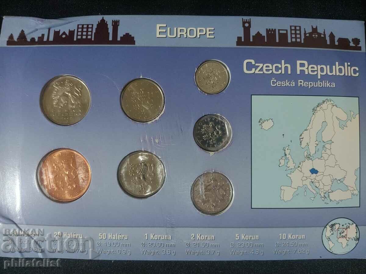 Czech Republic 1993-2002 - Complete set, 7 coins with price 22.00 BGN | € 11.25 Czech Republic 1993-2002 - Complete set, 7 coins with price 22.00 BGN | € 11.25