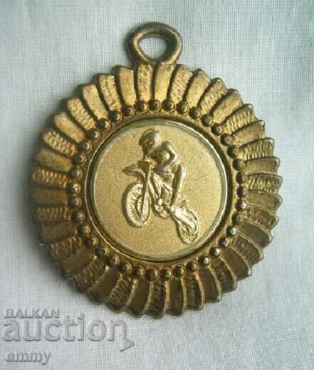 Badge medal moto motorcycle sport - AXN 2007