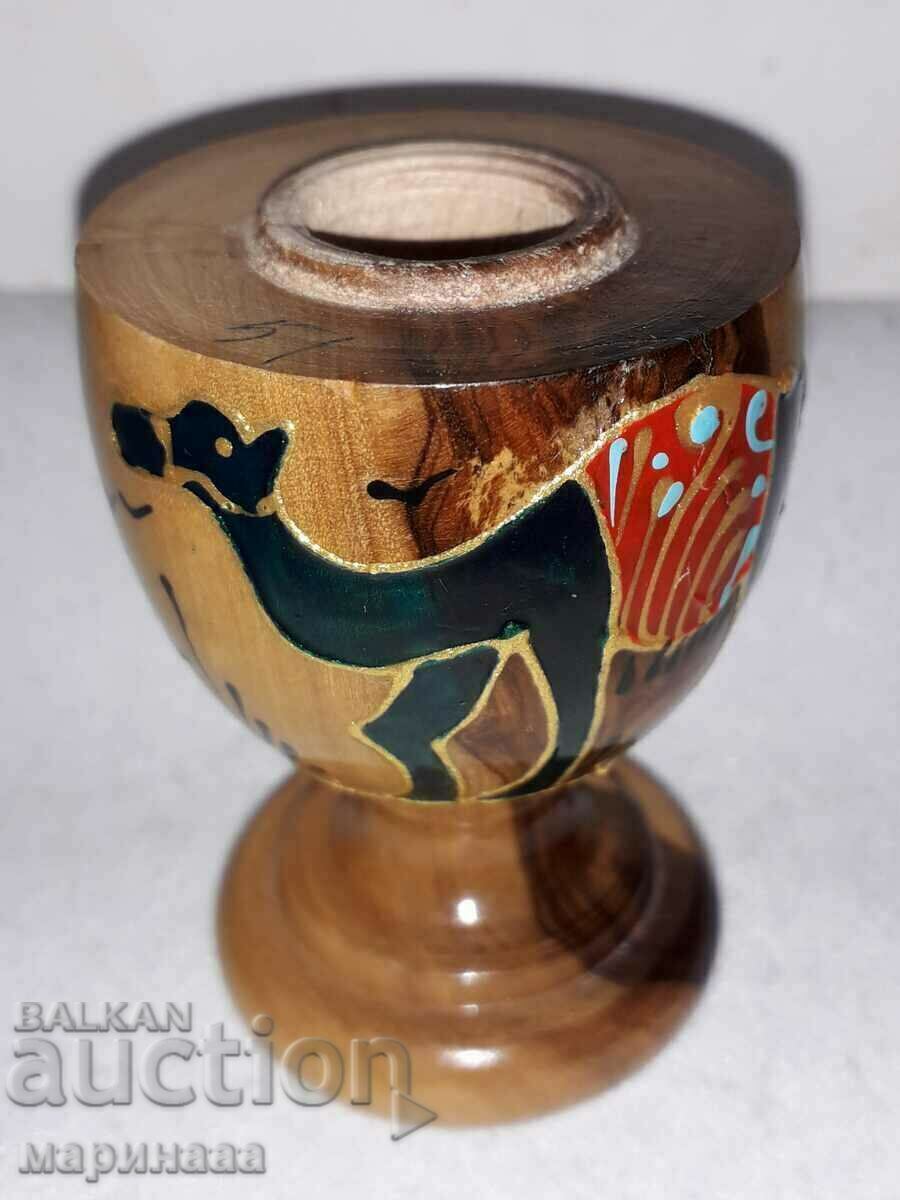 Delivery of CANDLESTICK. EXOTIC WOOD Delivery of CANDLESTICK. EXOTIC WOOD