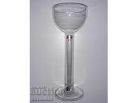 SUPOORT ÎNALT PENTRU LUMÂNĂRI. STICLĂ DE CRISTAL ''RASTAL''