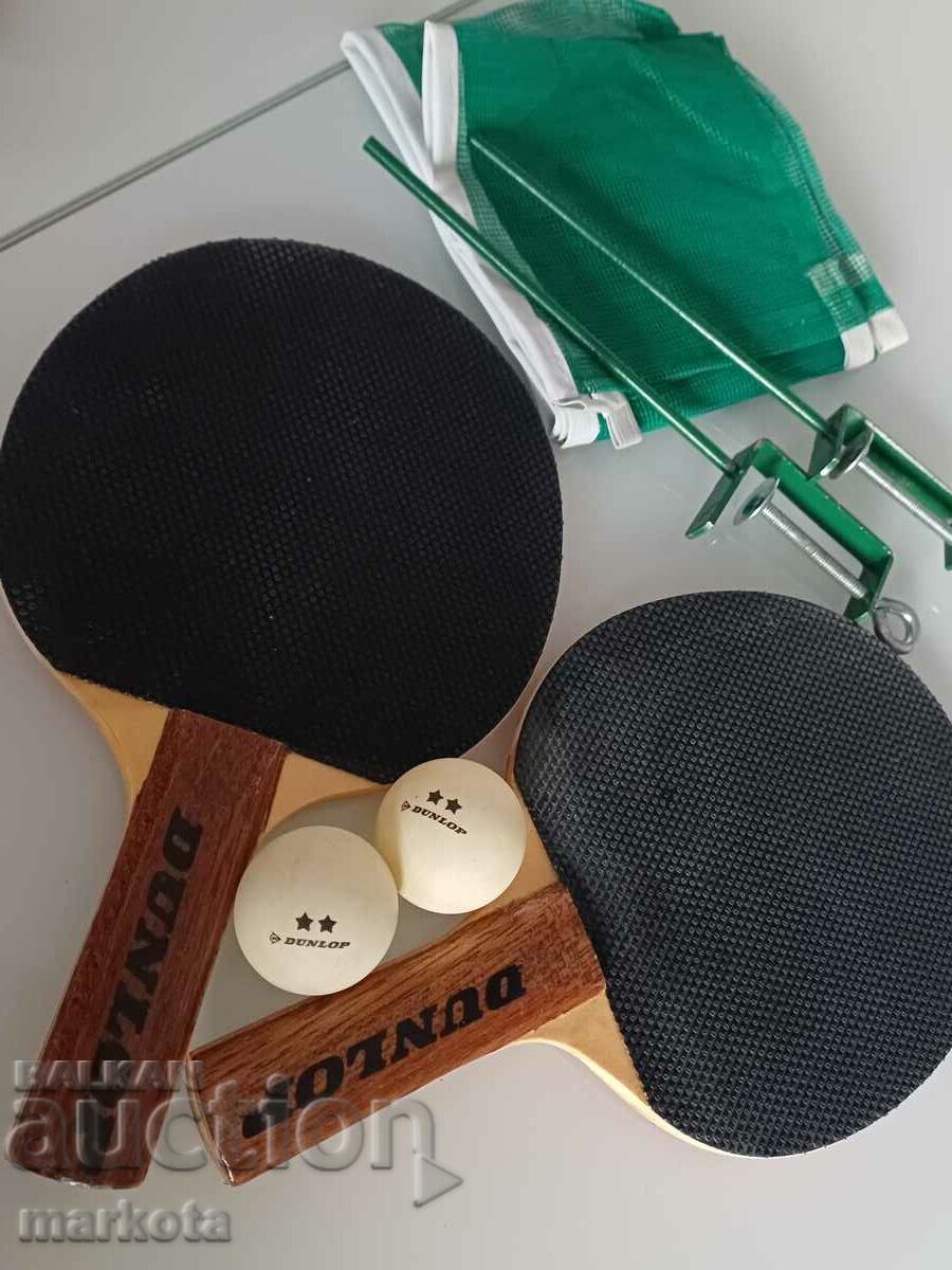 table tennis kit - "DUNLOP"