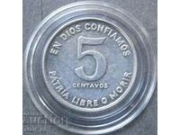 NICARAGUA - 5 centavos - 1981