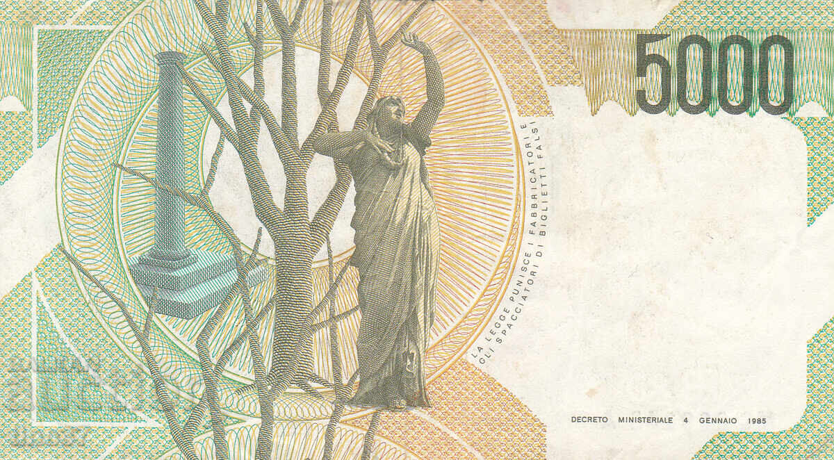 Auction  tino37- ITALY - 5000 LIRES - 1985