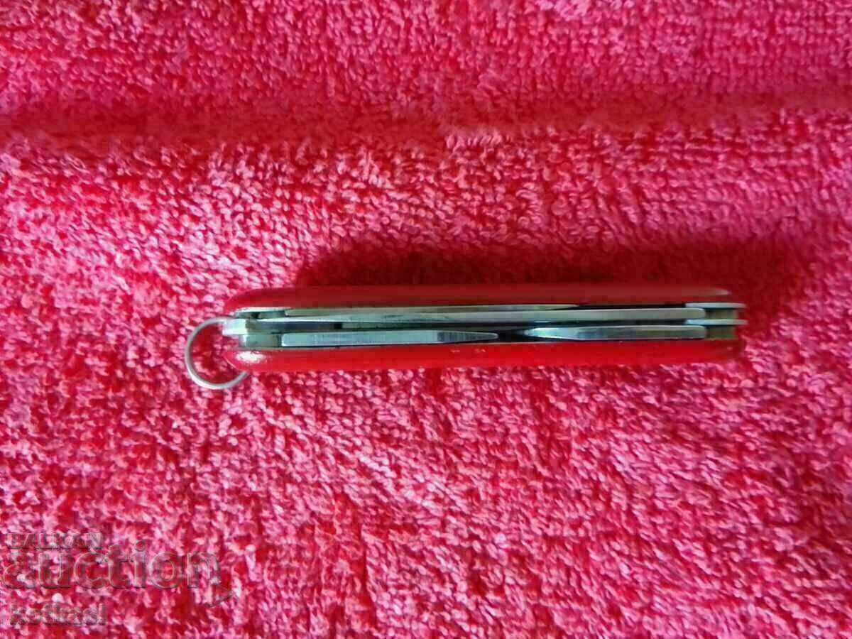 Παράδοση Παλιό ελβετικό μαχαίρι τσέπης Wenger Delemont Παράδοση Παλιό ελβετικό μαχαίρι τσέπης Wenger Delemont