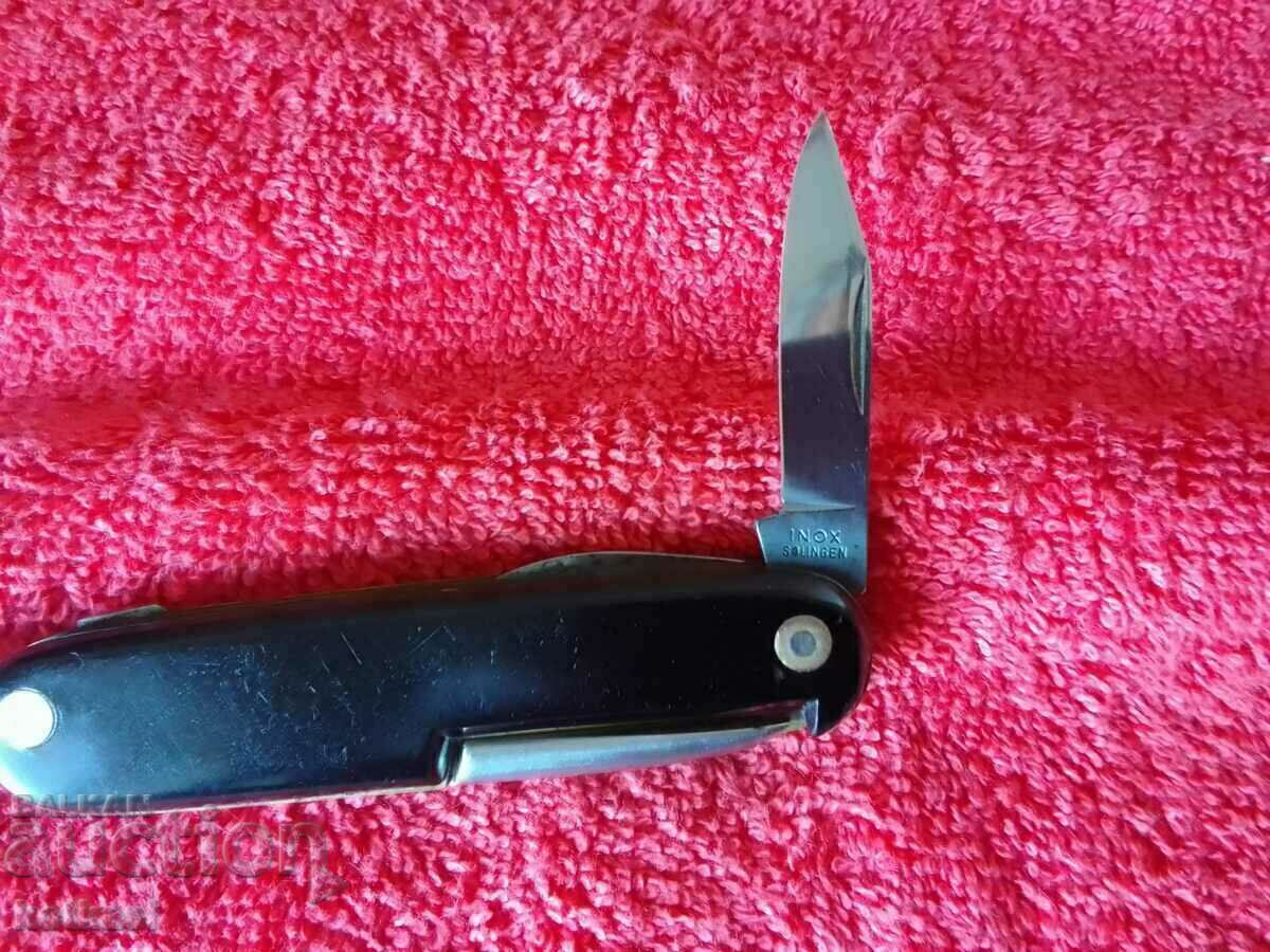 Δημοπρασία Παλιό μαχαίρι τσέπης Γερμανίας INOX Solingen Δημοπρασία Παλιό μαχαίρι τσέπης Γερμανίας INOX Solingen