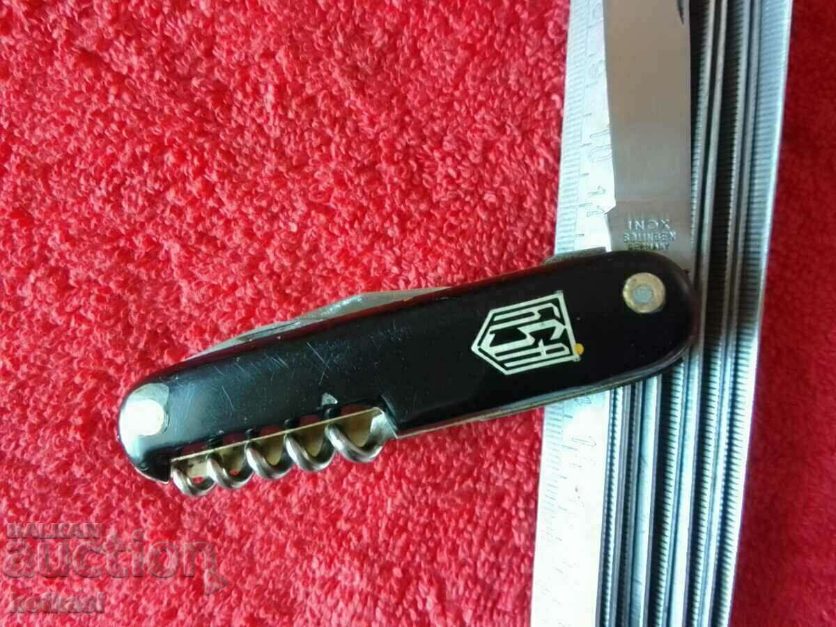 Παράδοση Παλιό μαχαίρι τσέπης Γερμανίας INOX Solingen Παράδοση Παλιό μαχαίρι τσέπης Γερμανίας INOX Solingen