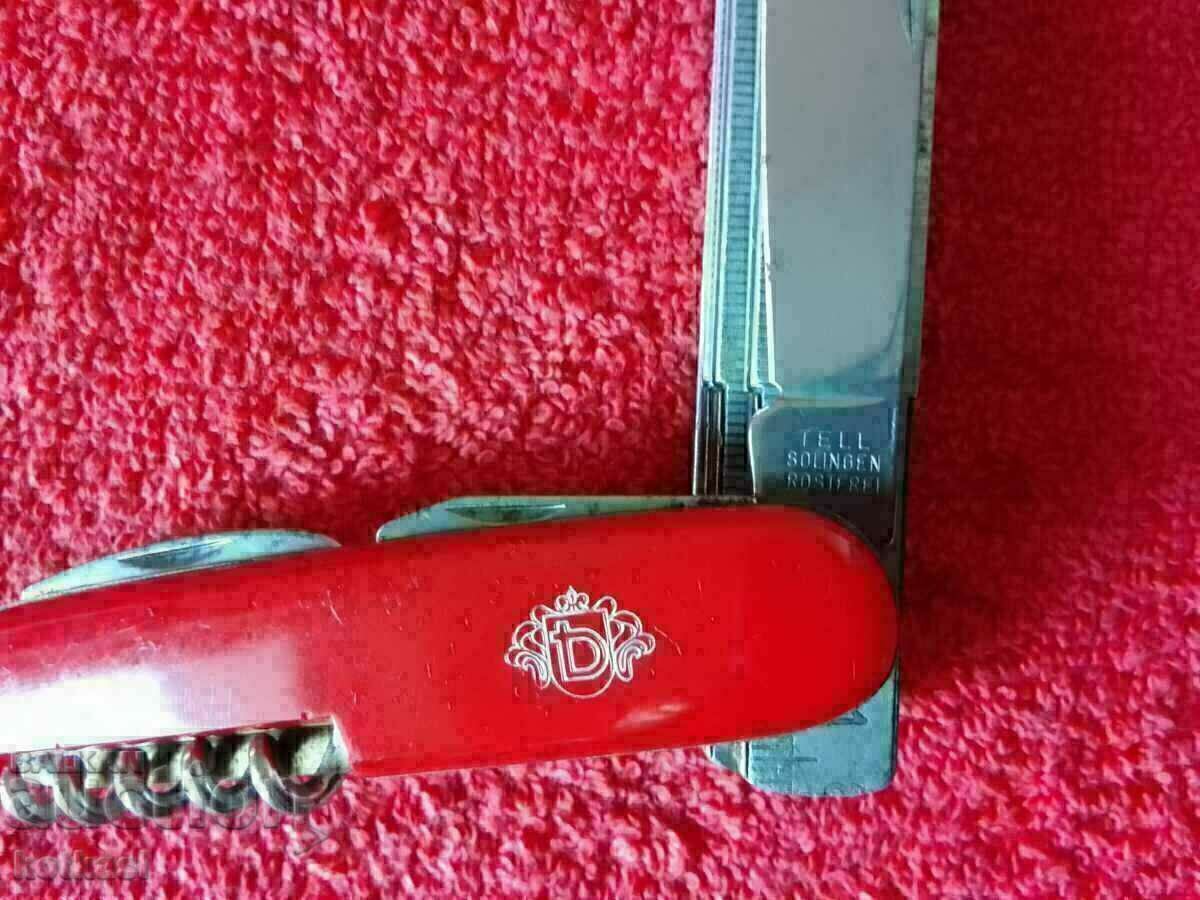 Auction Old pocket knife TELL Germany ROSTFREI Solingen Auction Old pocket knife TELL Germany ROSTFREI Solingen