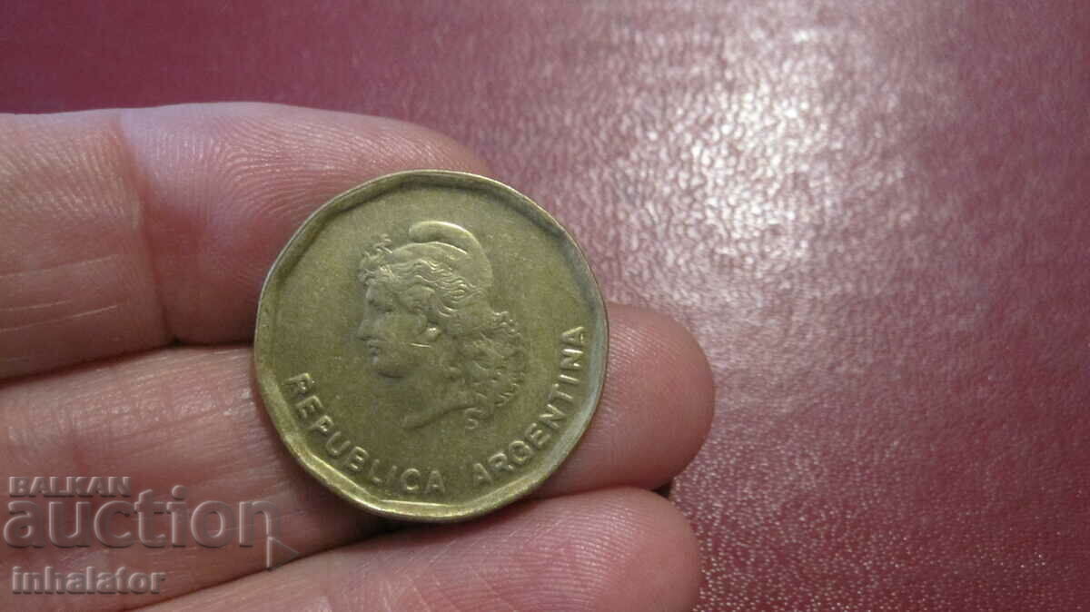 50 centavos 1987 Argentina