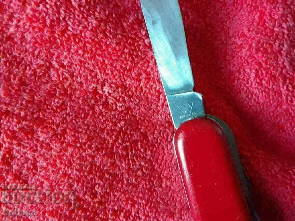 Old Swiss Wenger Delemont pocket saw blade - 5 Old Swiss Wenger Delemont pocket saw blade - 5