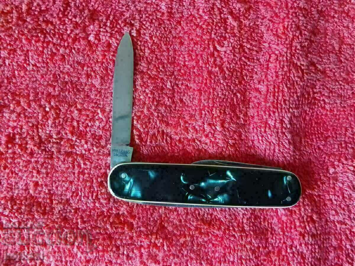 Old pocket knife Germany ROBt-KLAAS Solingen ROSTFREI - 5 Old pocket knife Germany ROBt-KLAAS Solingen ROSTFREI - 5