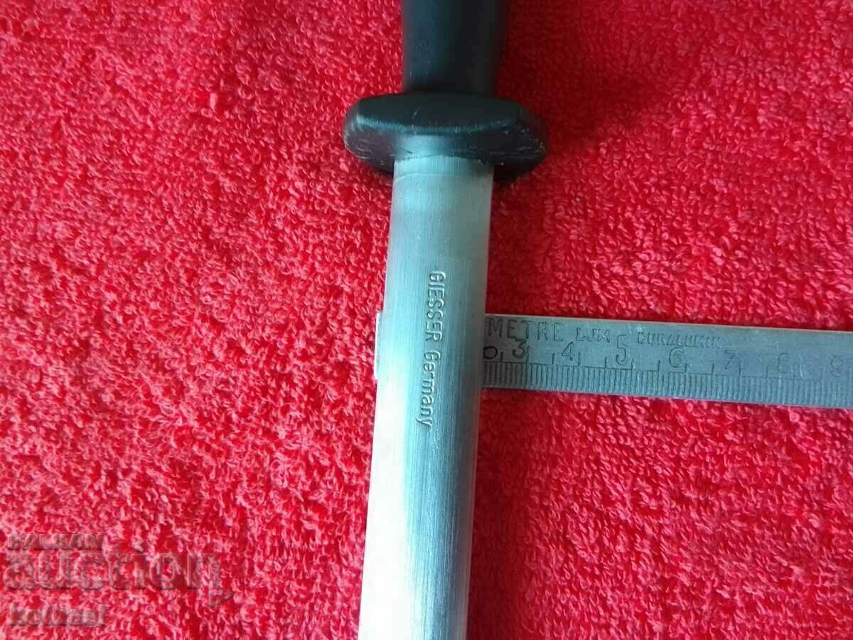 Old flat Massat Sharpener Knife Germany GIESSER Germany - 7