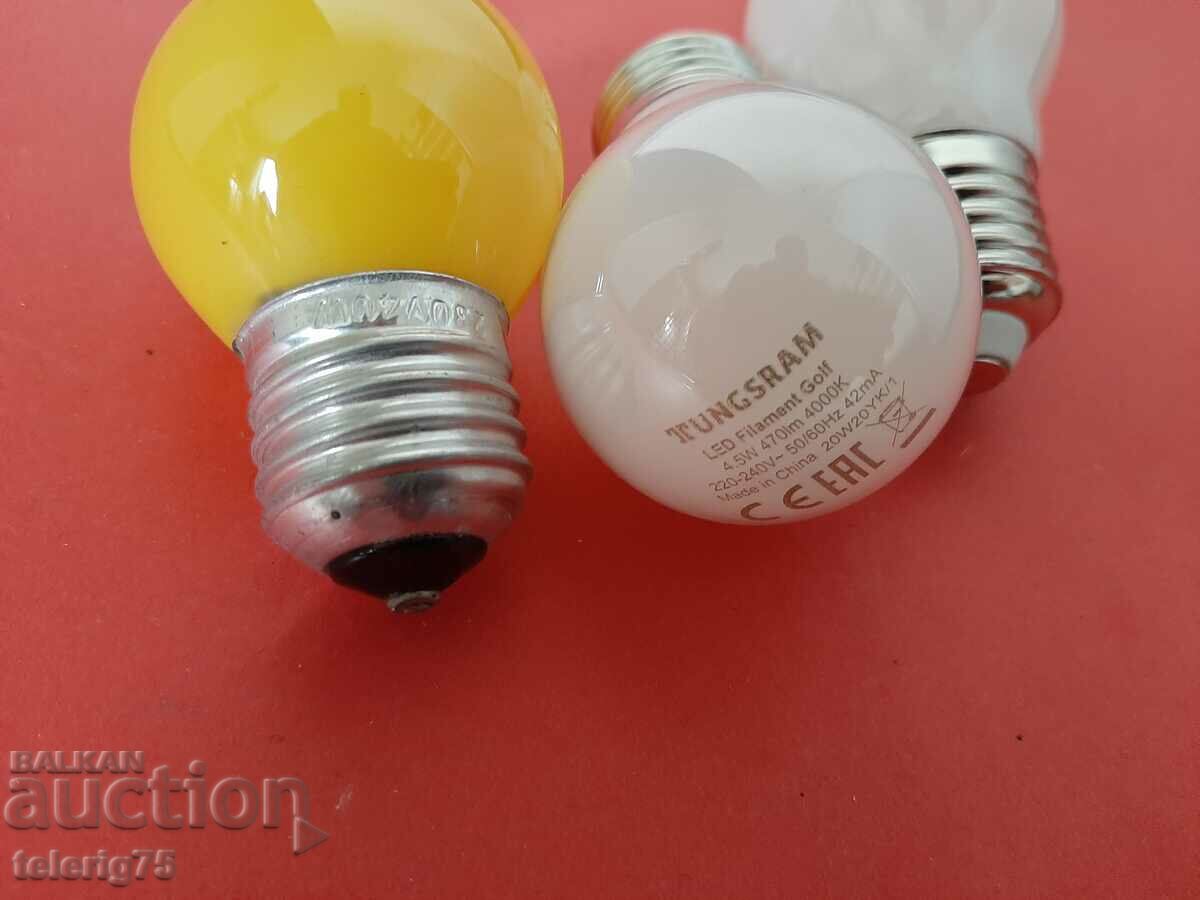Short Small Lamps Bulbs TUNGSRAM-220V-40W,4.5W-E27-3pcs with price 10.00 BGN | € 5.11 Short Small Lamps Bulbs TUNGSRAM-220V-40W,4.5W-E27-3pcs with price 10.00 BGN | € 5.11