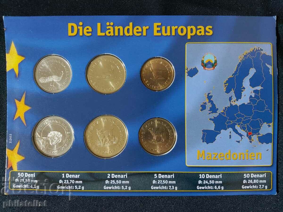 Πλήρες σετ - Βόρεια Μακεδονία 1993-2014, 6 νομίσματα με τιμή 22.00 BGN | € 11.25 Πλήρες σετ - Βόρεια Μακεδονία 1993-2014, 6 νομίσματα με τιμή 22.00 BGN | € 11.25