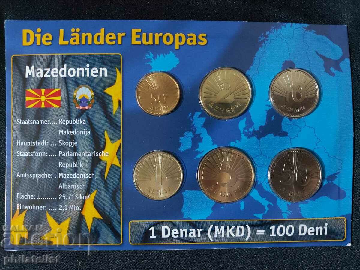 Set complet - Macedonia de Nord 1993-2014, 6 monede