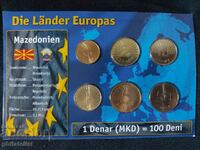 Комплектен сет - Северна Македония 1993-2014 , 6 монети