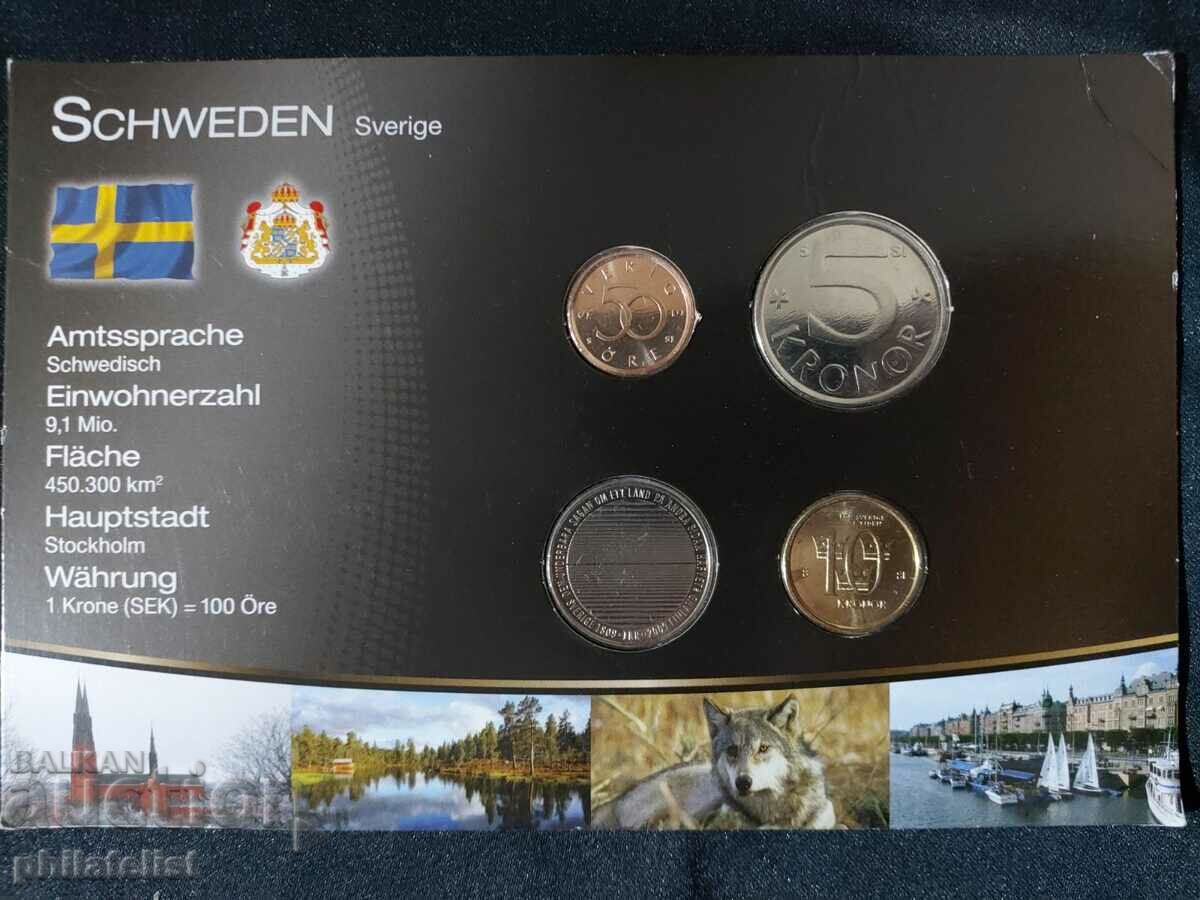 Set complet - Suedia 2009 - 4 monede